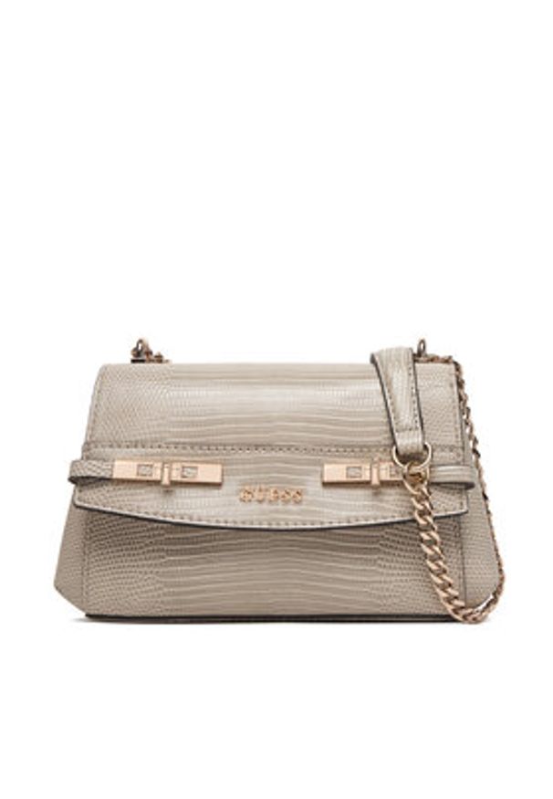 Guess Torebka Melinda Mini HWKL99 33780 Beżowy. Kolor: beżowy. Materiał: skórzane
