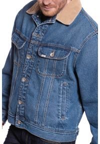 Lee - KURTKA JEANSOWA LEE STORM RIDER JKT MID STONE L88YRDFJ 112123806. Materiał: jeans #5