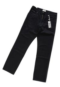 Wrangler - WRANGLER TEXAS MĘSKIE SPODNIE JEANSOWE NAVY W121TA114