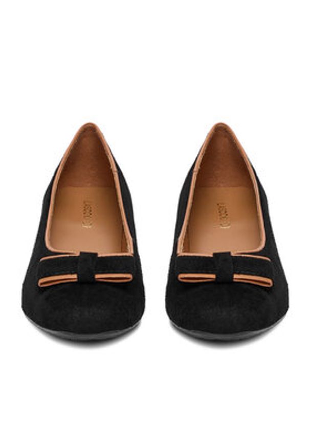 Lasocki Czółenka CEO-RST-AGNES-14 Czarny. Kolor: czarny. Materiał: zamsz, skóra