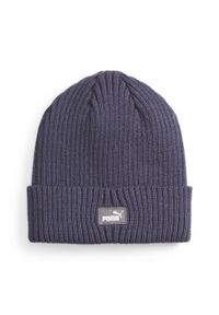Czapka Puma Classic Cuff Beanie. Kolor: niebieski. Materiał: akryl, materiał. Sezon: zima. Styl: sportowy #1