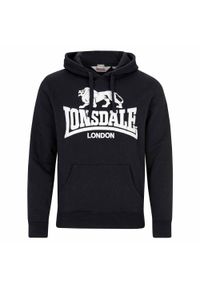 Bluza z kapturem Lonsdale Go Sport 2. Typ kołnierza: kaptur. Kolor: czarny #1