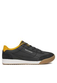 skechers - Skechers Sneakersy 183284/BLK Czarny. Kolor: czarny. Materiał: skóra #1