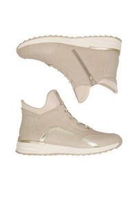 Rieker Trzewiki X8083-60 Beżowy. Kolor: beżowy. Materiał: materiał #4