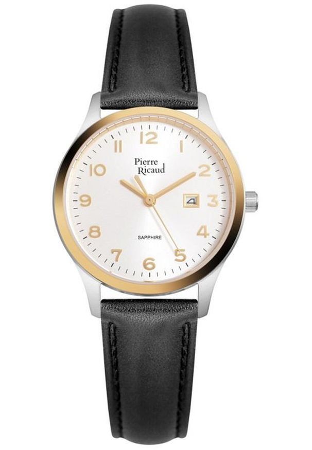 Zegarek damski Pierre Ricaud P51028.2223Q czarny. Kolor: czarny