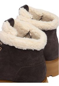 MICHAEL Michael Kors Trzewiki Cade 40F5CAFE5S Brązowy. Kolor: brązowy. Materiał: skóra, zamsz #2