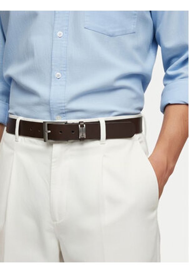 Gino Rossi Pasek C-LUCK-ZZ24099 Brązowy. Kolor: brązowy. Materiał: skóra