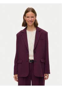 Vero Moda Marynarka Michell 10336375 Fioletowy Oversize. Kolor: fioletowy. Materiał: syntetyk #1