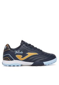 Joma Buty do piłki nożnej Toledo Jr 2503 TOJS2503TF Granatowy. Kolor: niebieski. Materiał: skóra