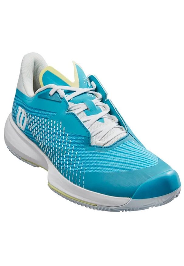 Buty tenisowe damskie Wilson Kaos Swift 1,5 clay. Kolor: żółty, biały, wielokolorowy, niebieski. Sport: tenis