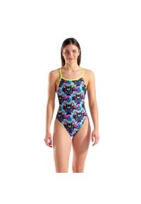 Strój Kąpielowy Damski Arena Multi Chameleons Swimsuit. Kolor: czarny. Materiał: materiał #1