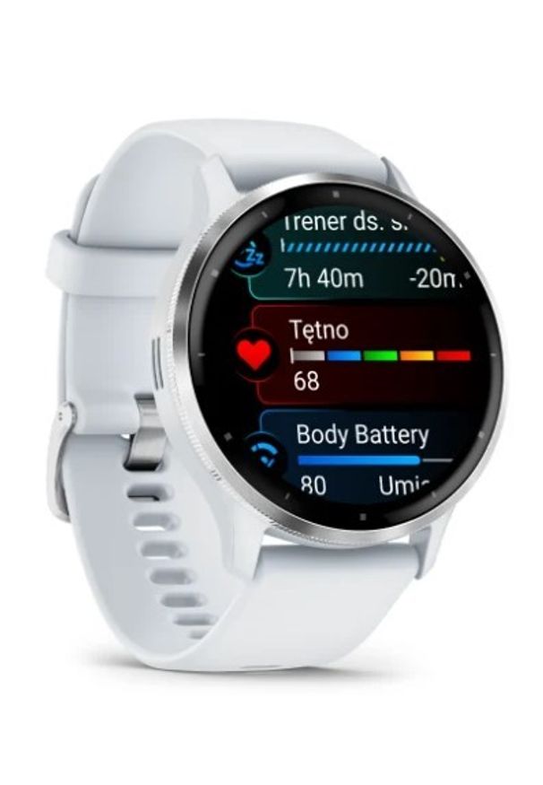 GARMIN - Garmin Venu 3 biały. Kolor: biały