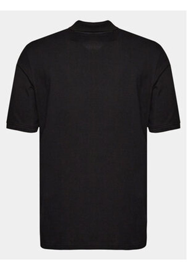 Richmond X Polo Lisi UMP24207PO Czarny Regular Fit. Typ kołnierza: polo. Kolor: czarny. Materiał: bawełna