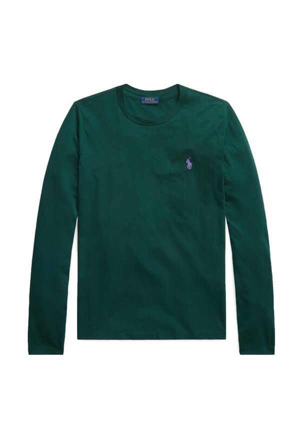 Polo Ralph Lauren Bluzka 211898699010 Zielony Regular Fit. Typ kołnierza: polo. Kolor: zielony. Materiał: bawełna
