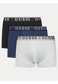 Guess Komplet 3 par bokserek U97G01 KCD31 Kolorowy. Materiał: bawełna. Wzór: kolorowy