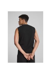 Podkoszulek Puma Ess No. 1 Logo Sleeveless Tee, Mężczyźni. Kolor: czarny. Materiał: bawełna, materiał