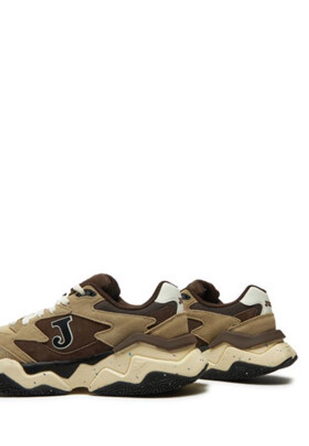 Joma Sneakersy C1400 C1400W2424 Beżowy. Kolor: beżowy. Materiał: skóra