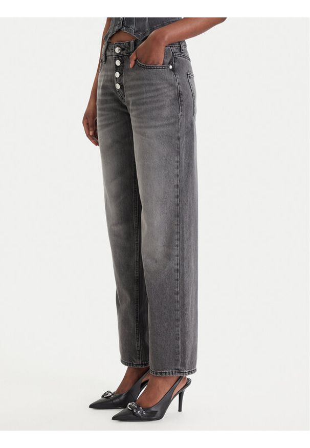 Hugo - HUGO Jeansy Gilissi_5 50559124 Szary Straight Fit. Kolor: szary