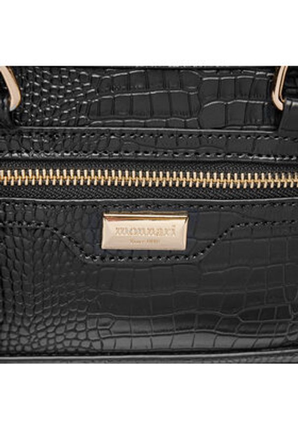 Monnari Torebka BAG2210-KM20 Czarny. Kolor: czarny. Materiał: skórzane