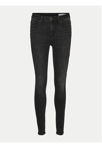 Vero Moda Jeansy Flash 10298722 Czarny Skinny Fit. Kolor: czarny #4