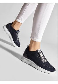 Geox Sneakersy D Spherica A D15NUA 0006K C4002 Granatowy. Kolor: niebieski. Materiał: materiał #9