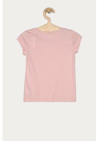 GAP - T-shirt 104-176 cm (2-pack). Okazja: na co dzień. Kolor: różowy. Materiał: bawełna, dzianina. Wzór: nadruk. Styl: casual #5