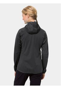 Jack Wolfskin Kurtka softshell Go Hike Softshell 1306862 Czarny Regular Fit. Kolor: czarny. Materiał: syntetyk