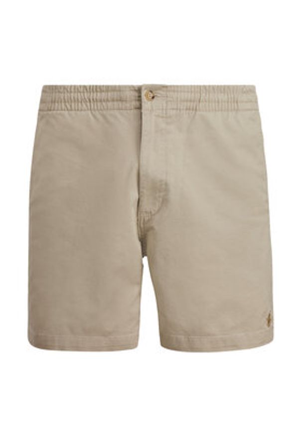 Polo Ralph Lauren Szorty materiałowe Prepster 710644995 Beżowy Classic Fit. Kolor: beżowy. Materiał: bawełna