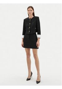 Motivi Spódnica mini 1155Q000957N Czarny Regular Fit. Kolor: czarny. Materiał: syntetyk