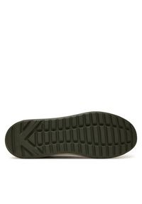 Karl Lagerfeld - KARL LAGERFELD Sneakersy KL57545 Brązowy. Kolor: brązowy. Materiał: skóra #6