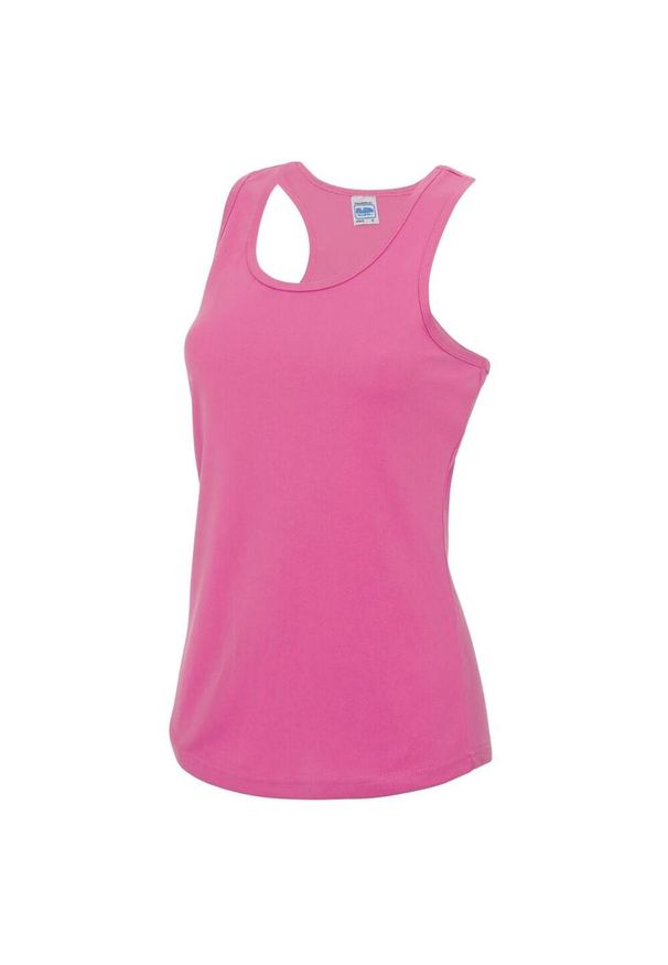 JUST COOL - Kamizelka Top Dla Pań. Kolor: różowy. Sport: turystyka piesza