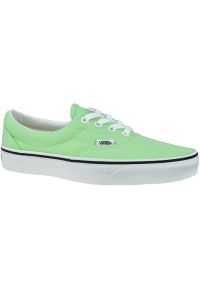 Buty Vans Era W VN0A4U39WKO zielone. Okazja: na co dzień. Zapięcie: sznurówki. Kolor: zielony. Materiał: materiał. Szerokość cholewki: normalna. Styl: casual #2