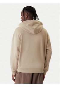 Adidas - adidas Bluza adicolor Trefoil KE0878 Beżowy Loose Fit. Kolor: beżowy. Materiał: bawełna #3