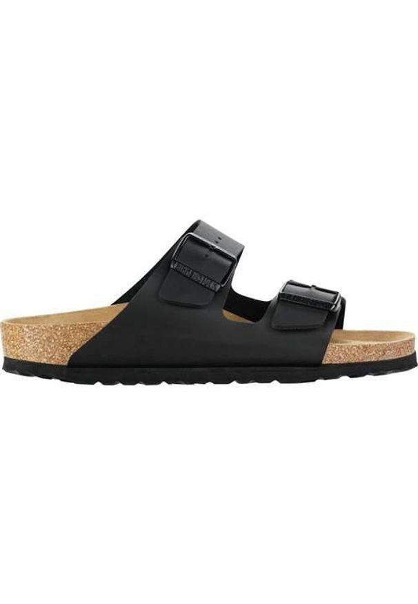 Klapki męskie Birkenstock Arizona. Kolor: wielokolorowy, czarny, brązowy. Materiał: materiał