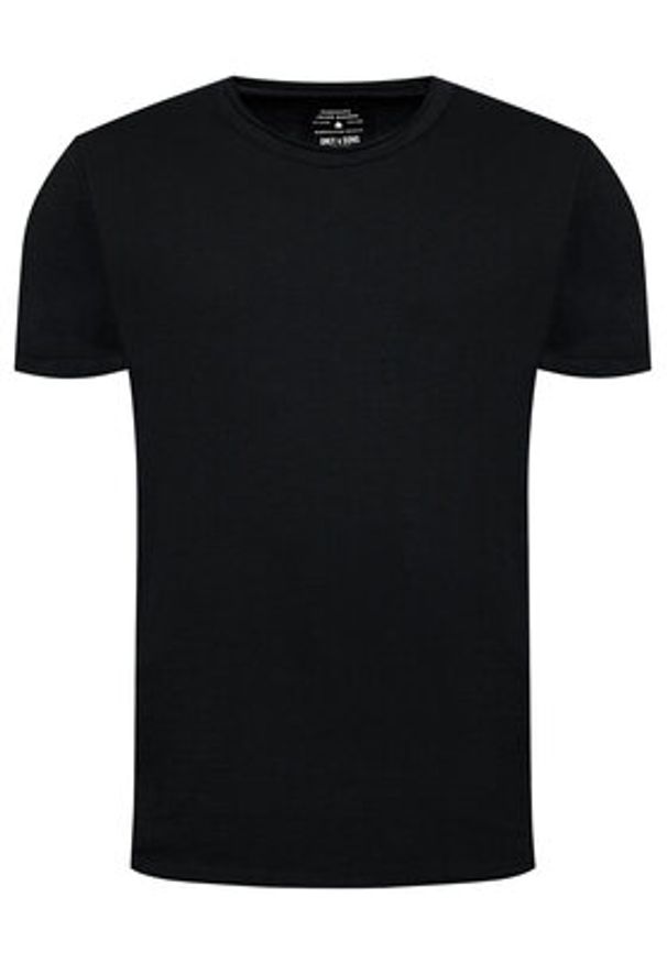 Only & Sons T-Shirt Benne 22017822 Czarny Regular Fit. Kolor: czarny. Materiał: bawełna