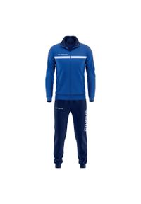 Givova Tuta Unisex 3XL - Oddychający i Trwały. Kolor: niebieski. Materiał: polar, poliester. Sport: piłka nożna