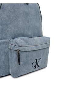Calvin Klein Plecak Denim Backpack 40 LV04G3138G Błękitny. Kolor: niebieski. Materiał: materiał #5