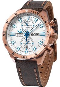 Zegarek Vostok Europe Zegarek męski Vostok Europe 6S11-320B676 brązowy. Kolor: brązowy #1