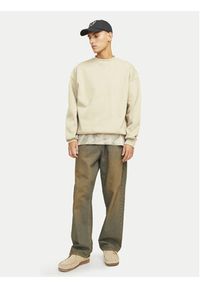 Jack & Jones Bluza Urban Edge 12259945 Beżowy Loose Fit. Kolor: beżowy. Materiał: bawełna, syntetyk #3