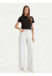 Calvin Klein Jeans T-Shirt LV047AB213 Czarny Regular Fit. Kolor: czarny. Materiał: bawełna #5