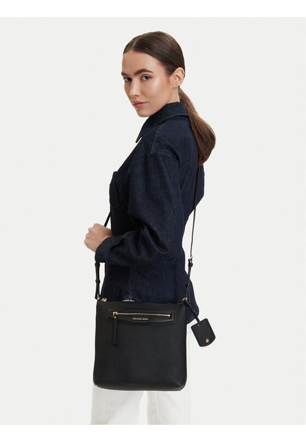 MICHAEL Michael Kors Torebka 32S6GTVC3L Czarny. Kolor: czarny. Materiał: skórzane