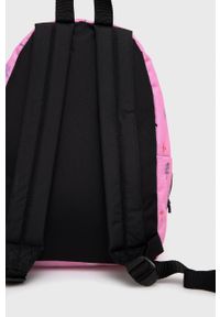 Eastpak plecak damski kolor różowy mały wzorzysty. Kolor: różowy #2