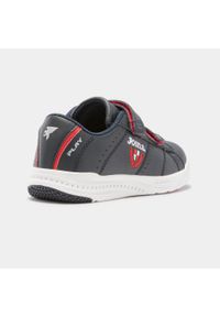 Buty Joma Play, Dzieci. Okazja: na co dzień. Kolor: niebieski, czerwony, wielokolorowy. Materiał: materiał, skóra. Sport: bieganie, turystyka piesza