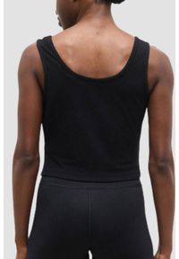 Guess - GUESS Czarny damski tank top Circe, Rozmiar S. Okazja: na co dzień. Kolor: czarny. Materiał: materiał, prążkowany. Styl: elegancki, casual #3