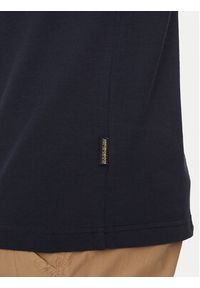 Napapijri Polo E-Zeri NP0A4ID4 Granatowy Regular Fit. Typ kołnierza: polo. Kolor: niebieski. Materiał: bawełna #3