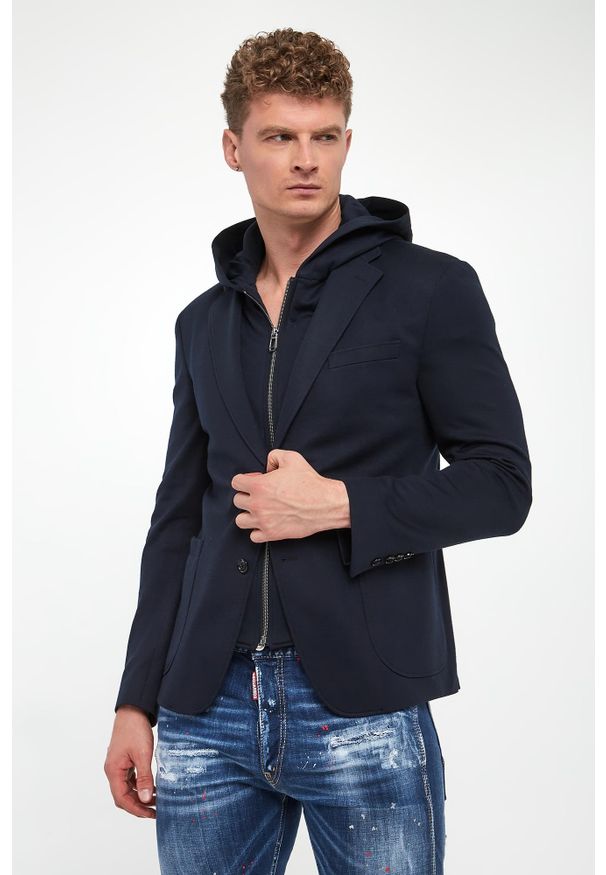 Marynarka męska wełniana Huntsville JOOP!. Materiał: wełna