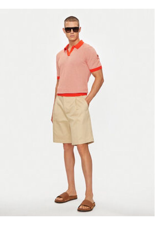 United Colors of Benetton - United Colors Of Benetton Szorty materiałowe 4HA9U900S Beżowy Regular Fit. Kolor: beżowy. Materiał: bawełna