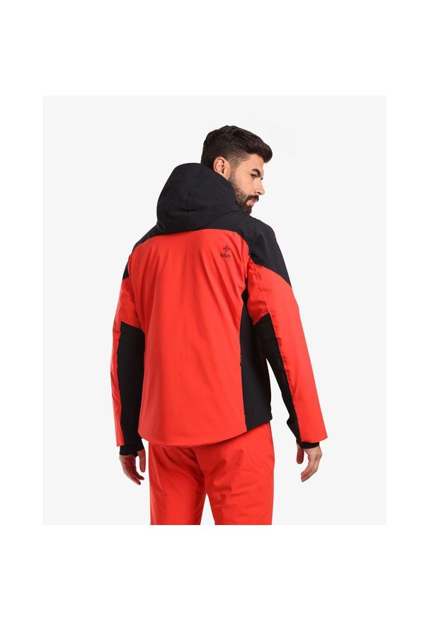 Kurtka narciarska Kilpi Dexen-U. Kolor: czerwony. Materiał: nylon. Sezon: zima. Sport: narciarstwo