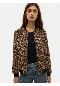 Vero Moda Kurtka bomber Coco 10250707 Brązowy Regular Fit. Kolor: brązowy. Materiał: syntetyk #5