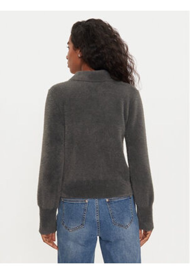 Morgan Kardigan 232-MDOMI Szary Regular Fit. Kolor: szary. Materiał: syntetyk